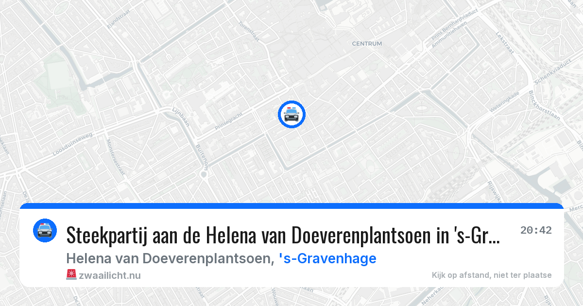 Steekpartij aan de Helena van Doeverenplantsoen in 's-Gravenhage — 22 mei 2026