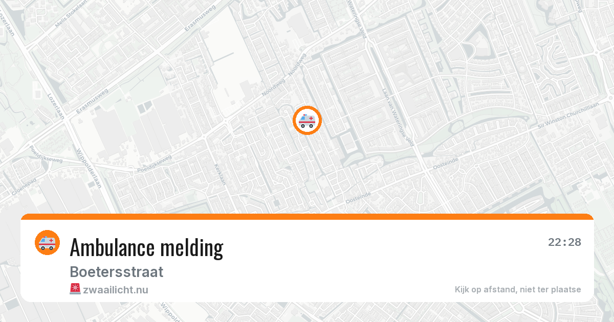 Ambulance melding — 3 jun 2026