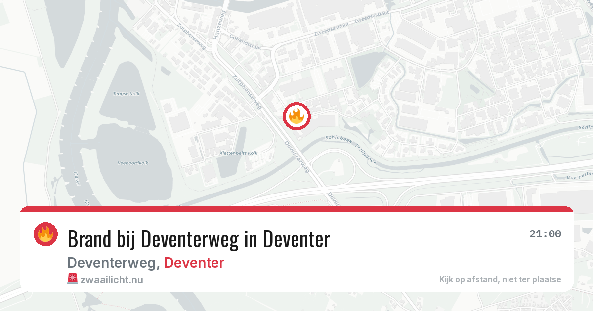 Brand bij Deventerweg in Deventer — 5 jun 2026