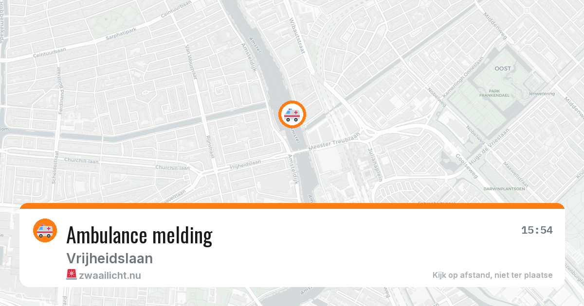 Ambulance melding — 12 feb 2026