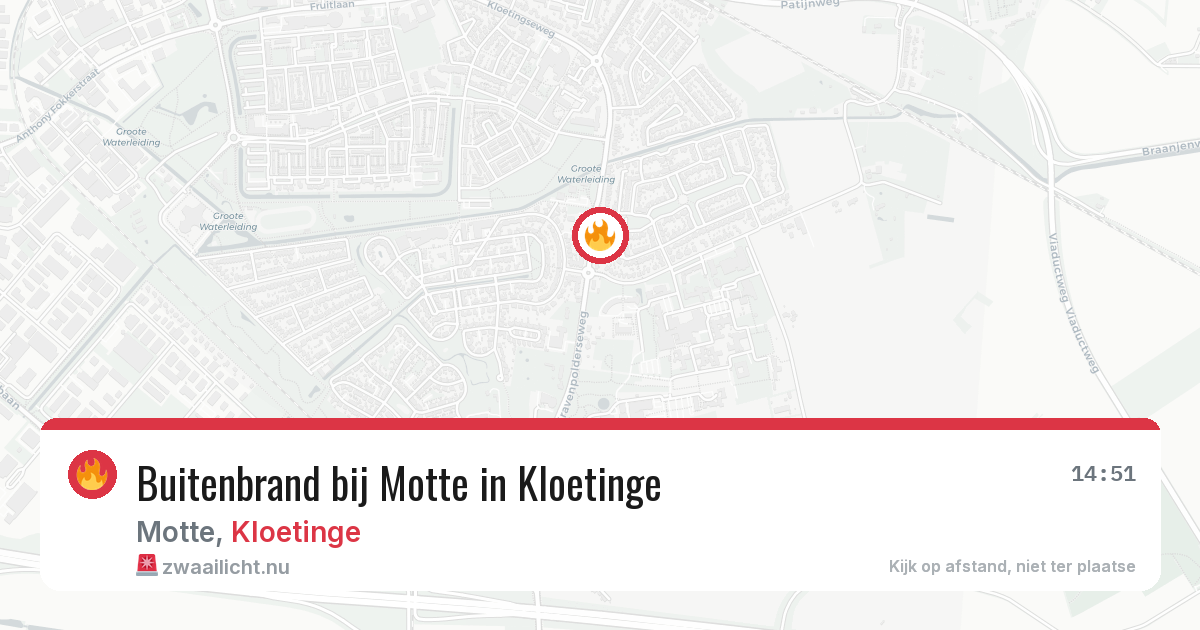 Buitenbrand bij Motte in Kloetinge — 17 jul 2026