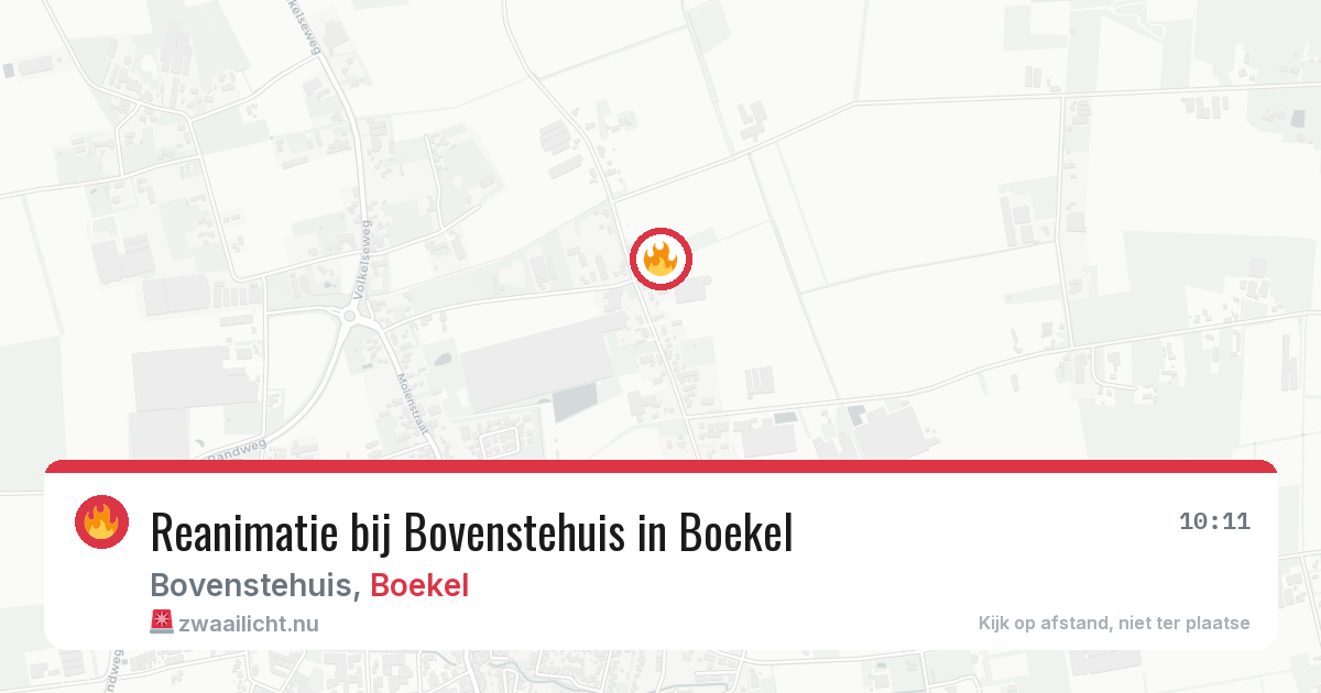 Reanimatie bij Bovenstehuis in Boekel — 26 jan 2026