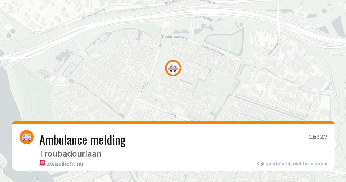 Ambulance melding — 5 jun 2026