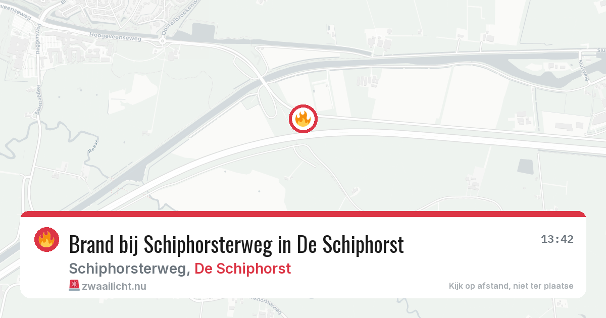 Brand bij Schiphorsterweg in De Schiphorst — 31 mei 2026