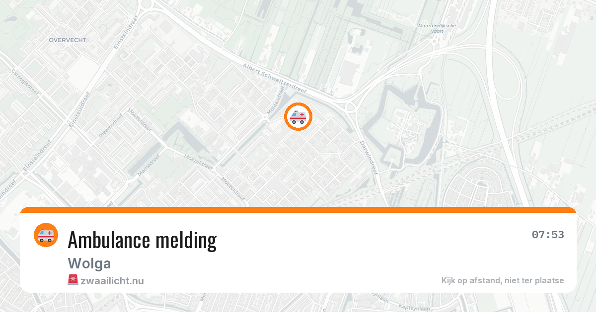 Ambulance melding — 5 feb 2026
