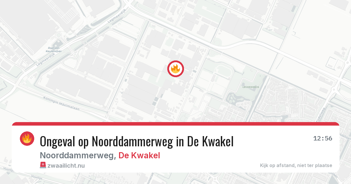 Ongeval op Noorddammerweg in De Kwakel — 24 jul 2026