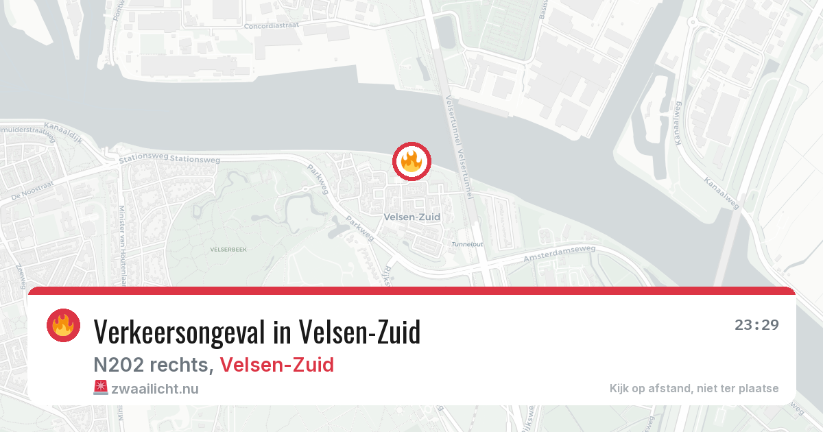 Verkeersongeval in Velsen-Zuid — 4 jun 2026