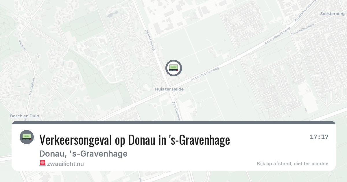 Verkeersongeval op Donau in 's-Gravenhage — 3 mrt 2026