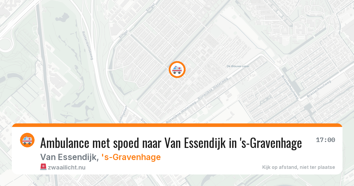 Ambulance met spoed naar Van Essendijk in 's-Gravenhage — 11 feb 2026