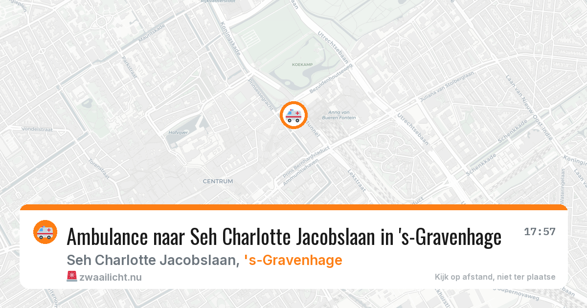 Ambulance naar Seh Charlotte Jacobslaan in 's-Gravenhage — 2 feb 2026