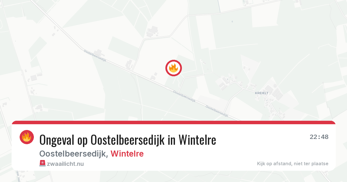 Ongeval op Oostelbeersedijk in Wintelre — 3 jun 2026