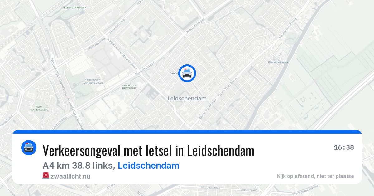 Verkeersongeval met letsel in Leidschendam — 7 apr 2026
