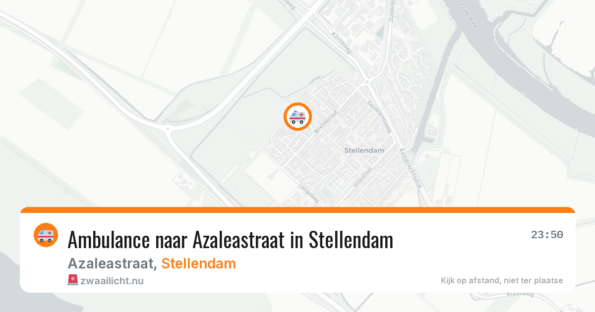 Ambulance naar Azaleastraat in Stellendam — 10 jul 2026