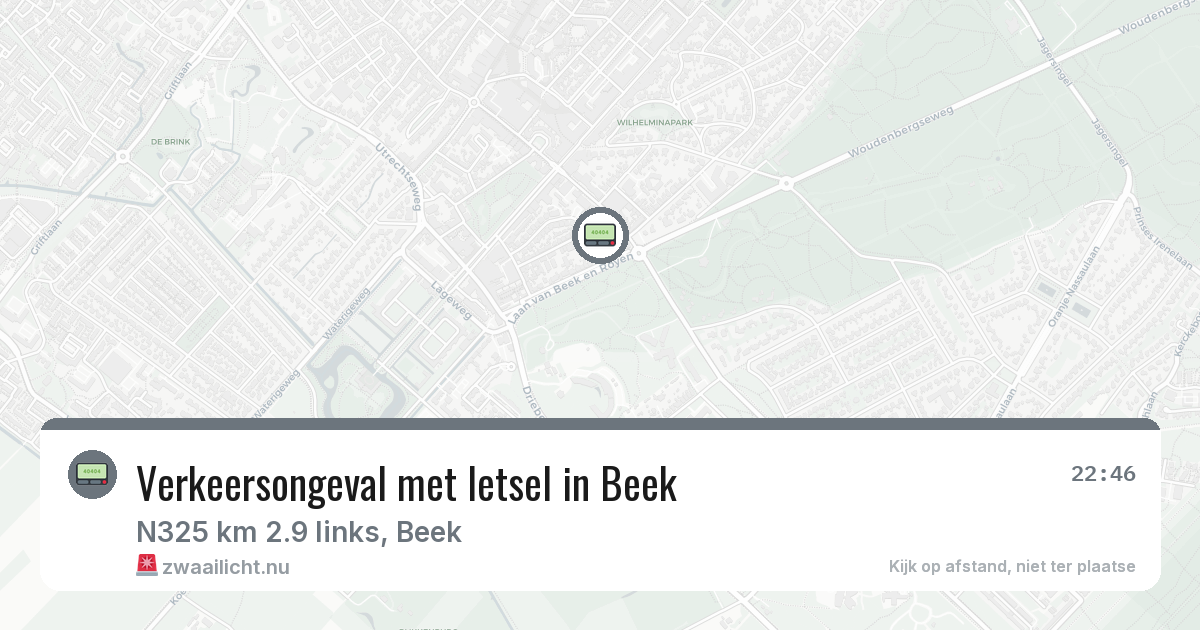 Verkeersongeval met letsel in Beek — 3 mrt 2026