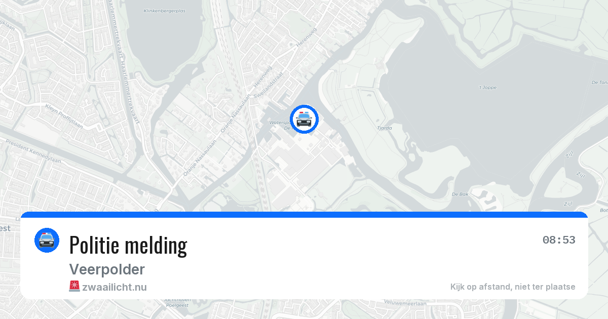 Politie melding — 9 mei 2026