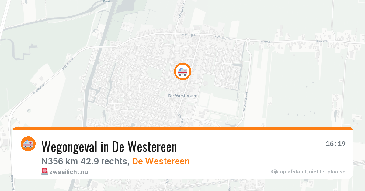 Wegongeval in De Westereen — 11 feb 2026