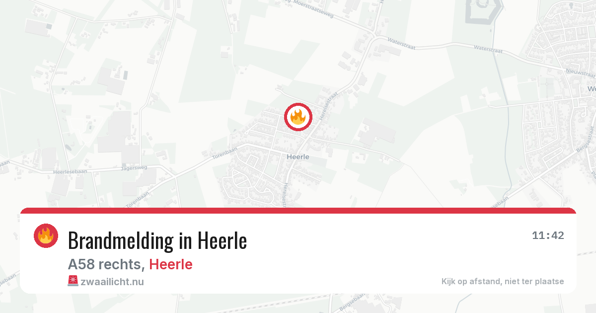 Brandmelding in Heerle — 3 apr 2026