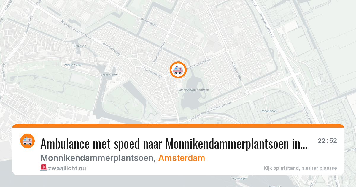 Ambulance met spoed naar Monnikendammerplantsoen in Amsterdam — 1 jun 2026