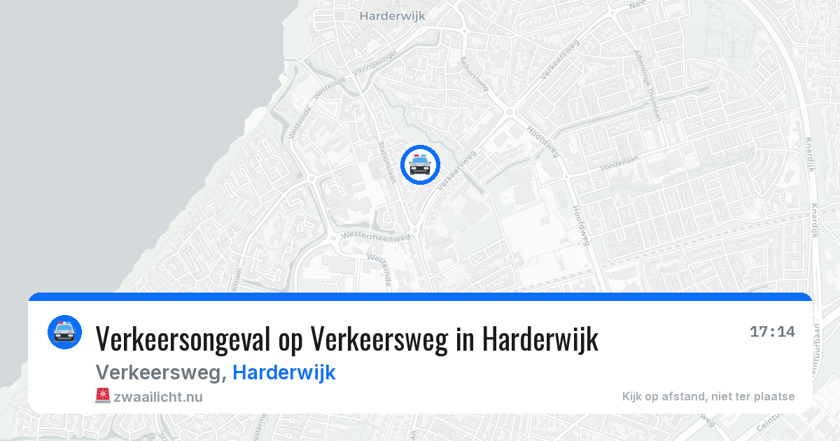 Verkeersongeval op Verkeersweg in Harderwijk — 8 jun 2026