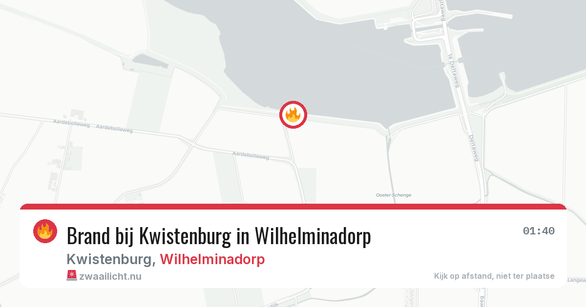 Brand bij Kwistenburg in Wilhelminadorp — 3 jun 2026