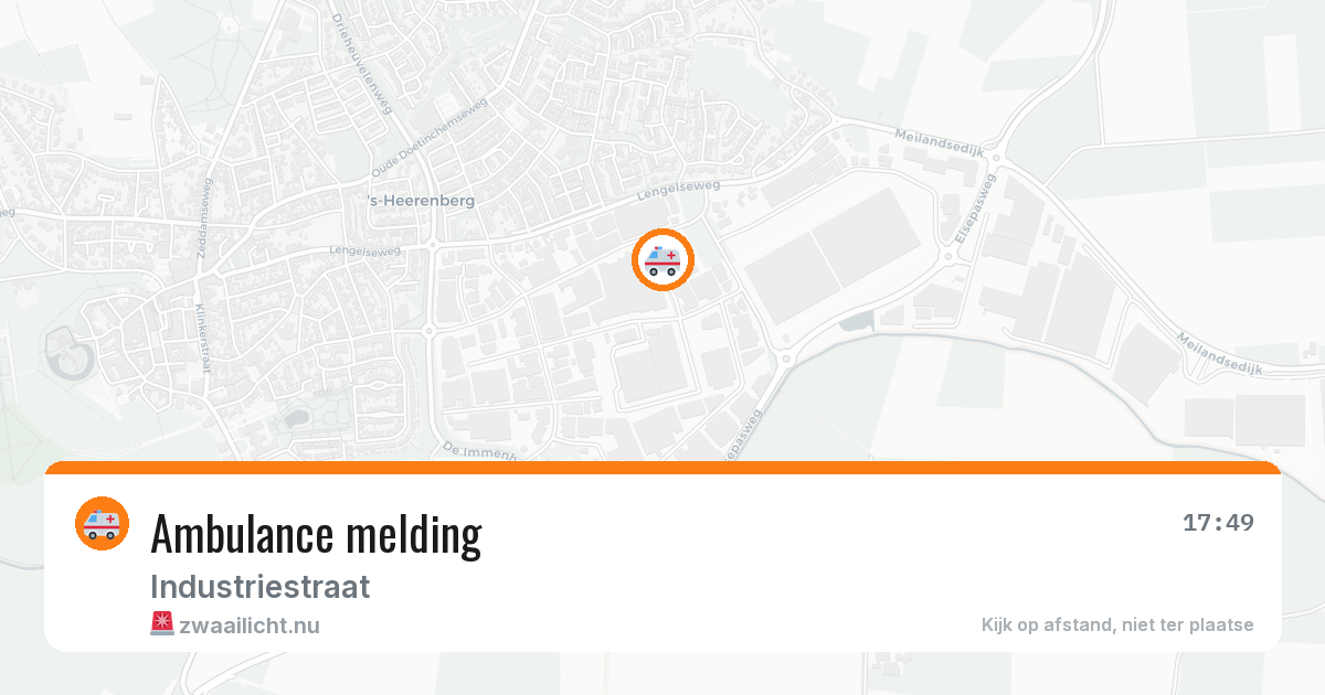 Ambulance melding — 2 jun 2026