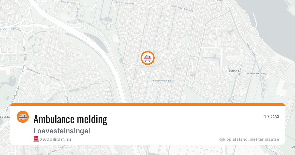 Ambulance melding — 4 jun 2026