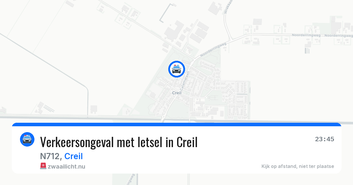 Verkeersongeval met letsel in Creil — 9 apr 2026