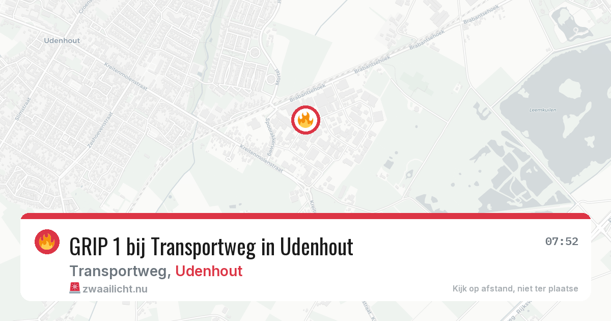 GRIP 1 bij Transportweg in Udenhout — 20 jul 2026