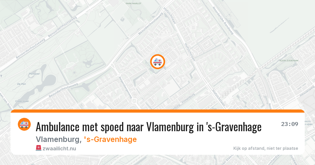 Ambulance met spoed naar Vlamenburg in 's-Gravenhage — 11 jul 2026