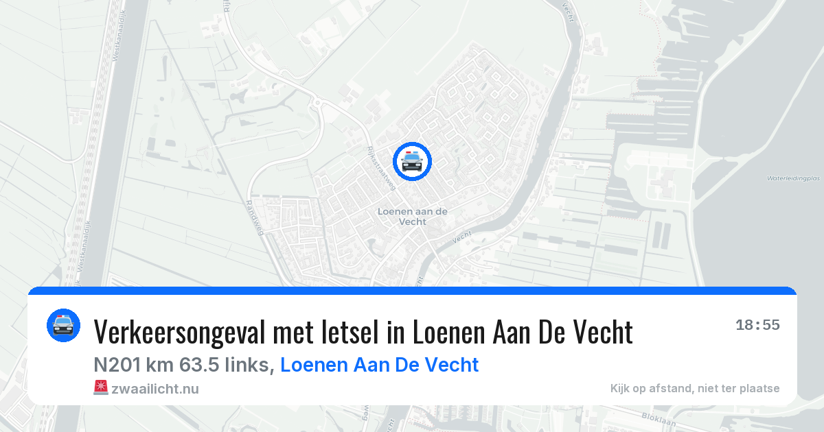 Verkeersongeval met letsel in Loenen Aan De Vecht — 10 jul 2026