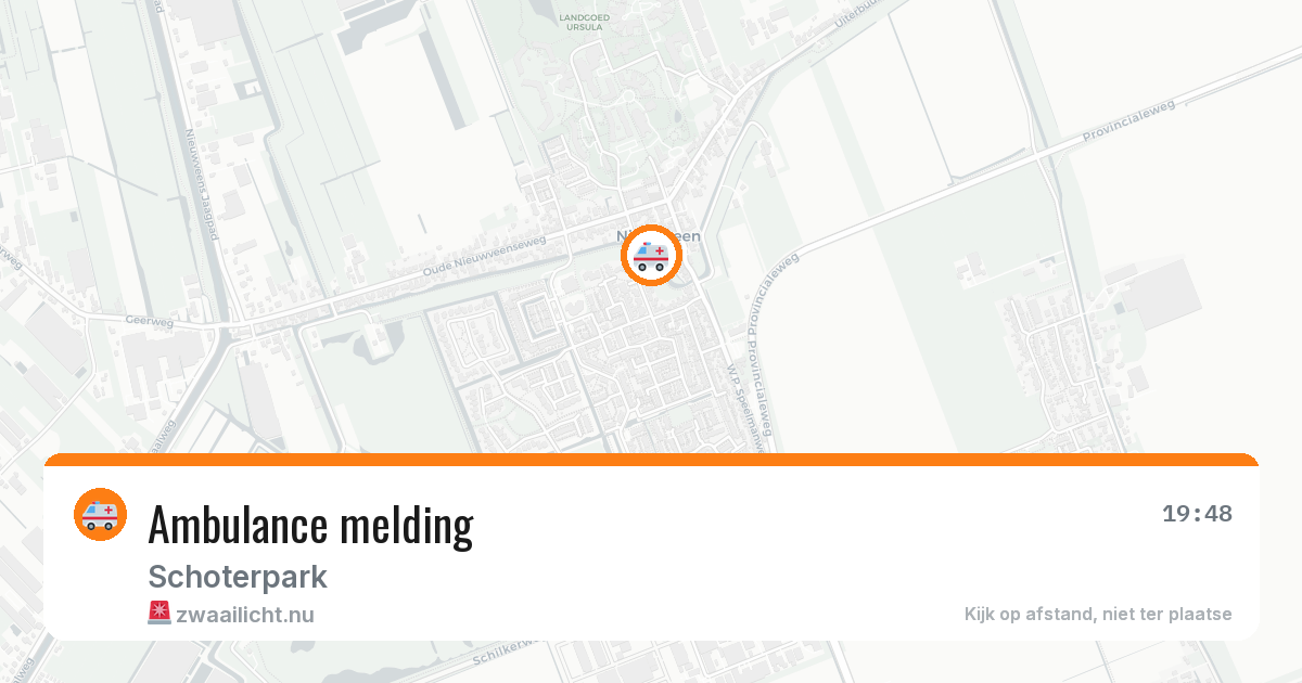 Ambulance melding — 17 jul 2026