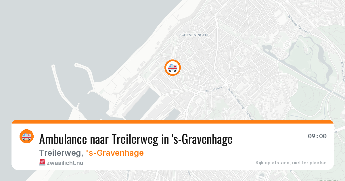 Ambulance naar Treilerweg in 's-Gravenhage — 6 mei 2026