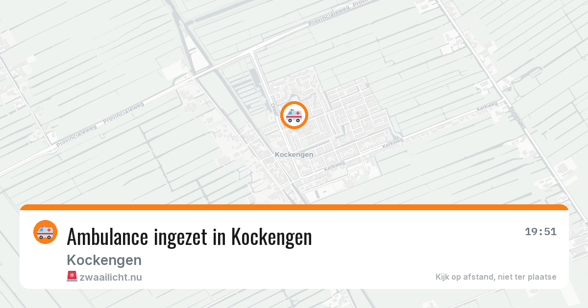 Ambulance ingezet in Kockengen — 24 jul 2026