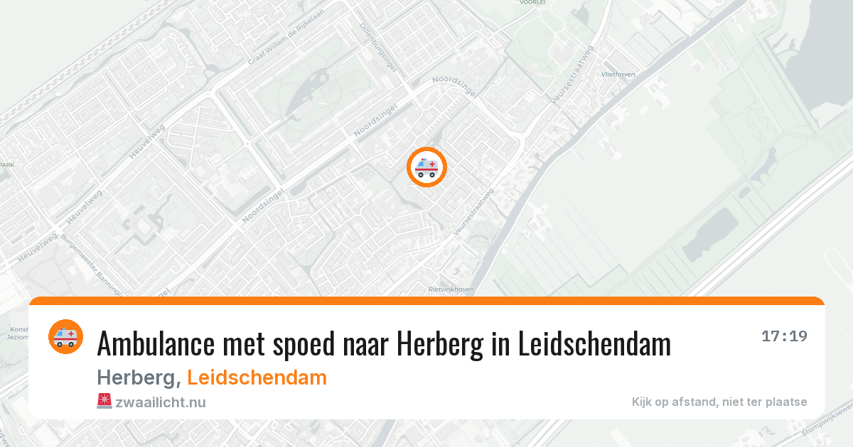 Ambulance met spoed naar Herberg in Leidschendam — 9 feb 2026