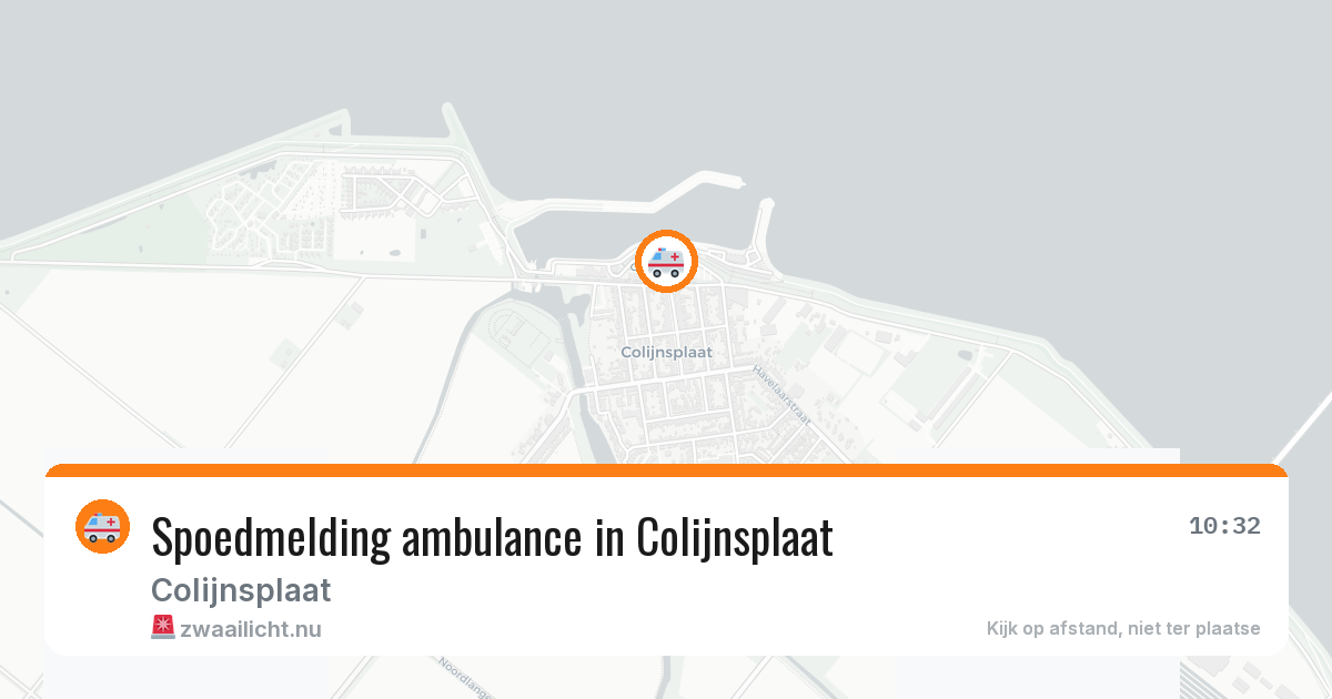 Spoedmelding ambulance in Colijnsplaat — 5 feb 2026