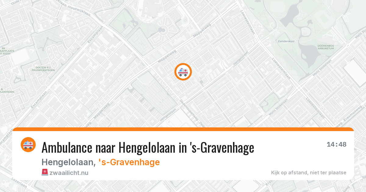Ambulance naar Hengelolaan in 's-Gravenhage — 18 mrt 2026