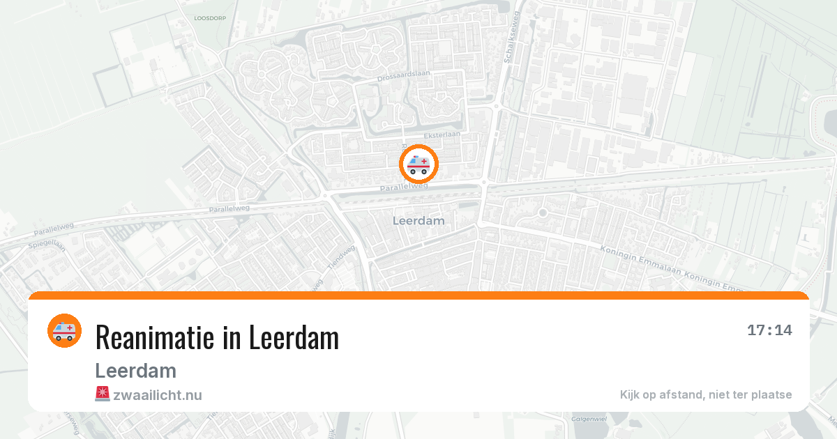 Reanimatie in Leerdam — 3 mrt 2026