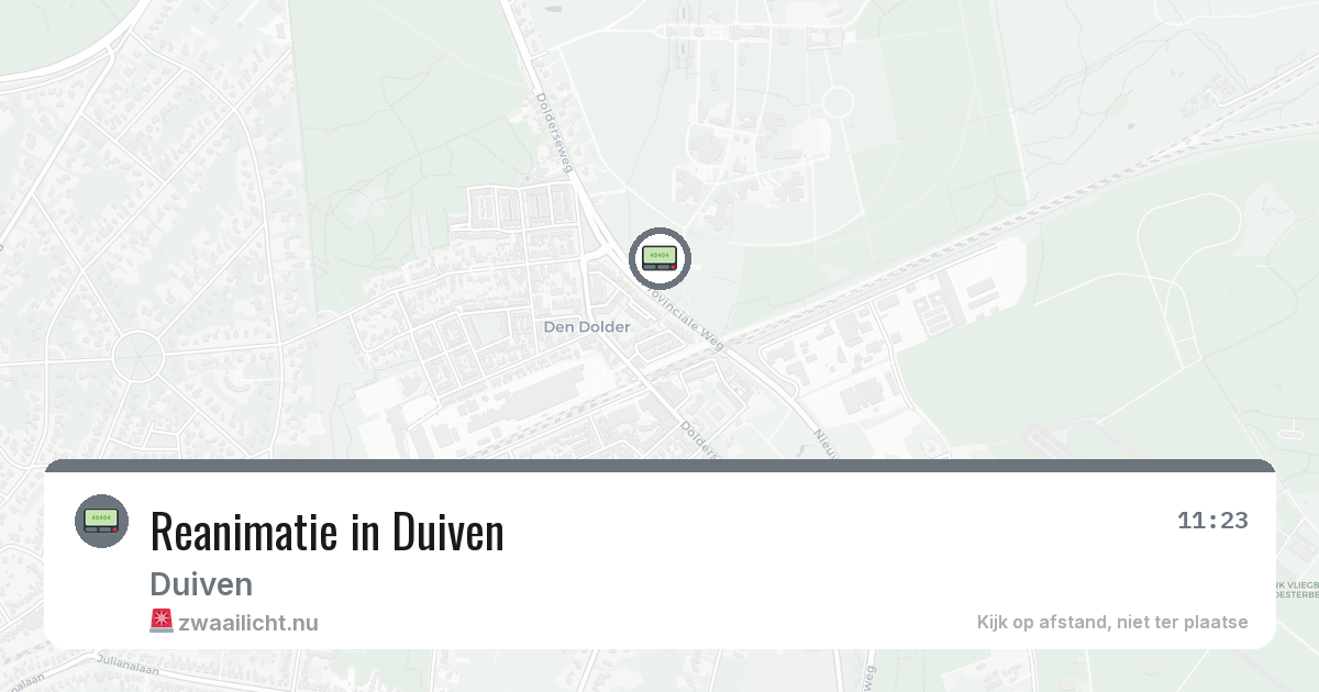 Reanimatie in Duiven — 7 feb 2026