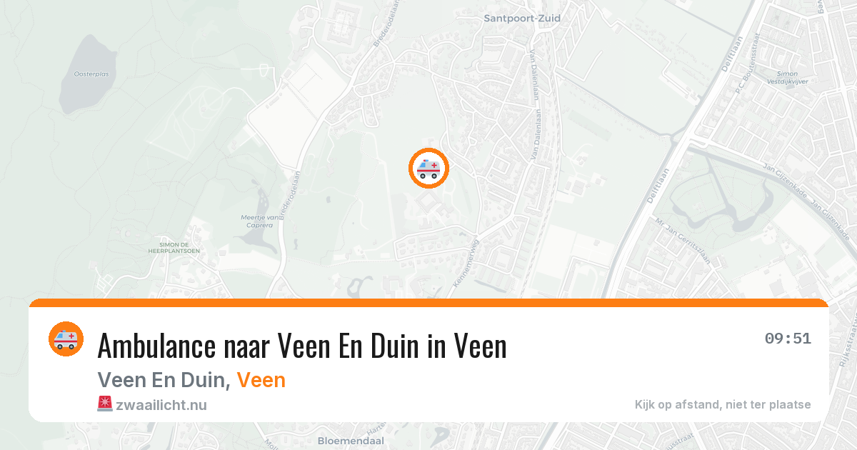 Ambulance naar Veen En Duin in Veen — 26 mei 2026