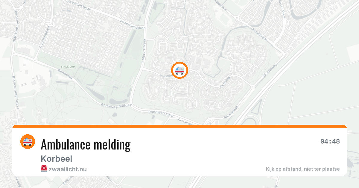Ambulance melding — 24 jul 2026