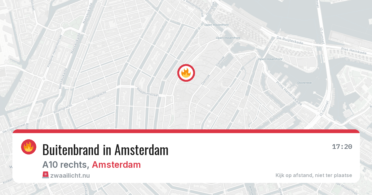Buitenbrand in Amsterdam — 4 jun 2026