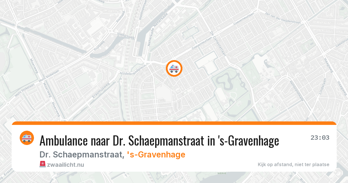 Ambulance naar Dr. Schaepmanstraat in 's-Gravenhage — 4 jun 2026