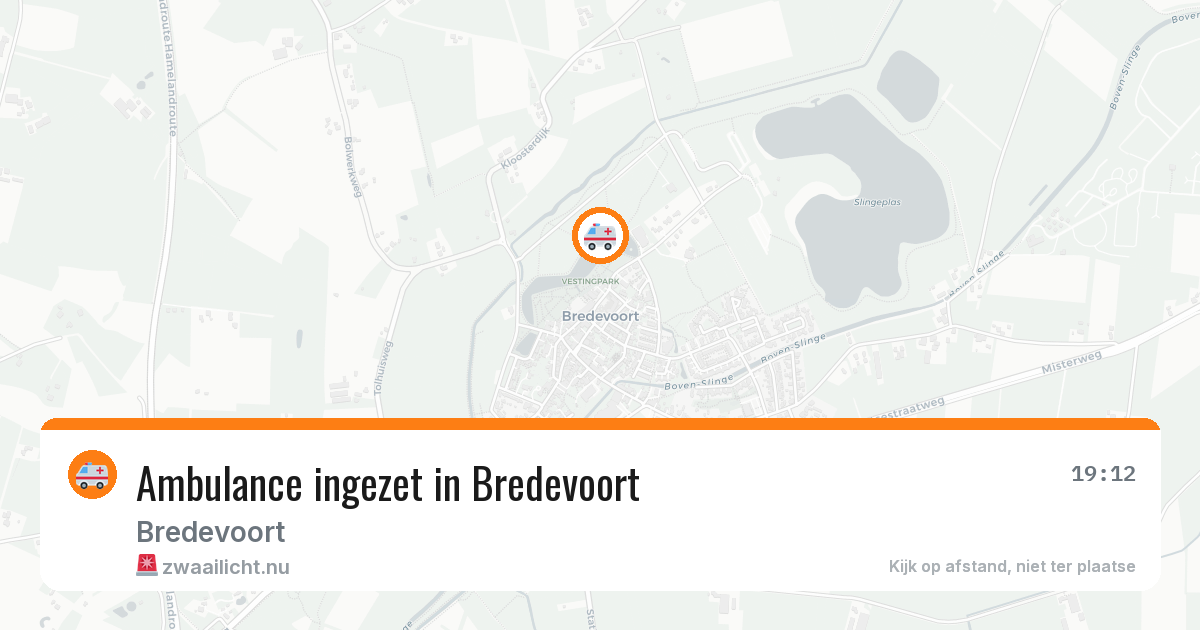 Ambulance ingezet in Bredevoort — 9 jul 2026