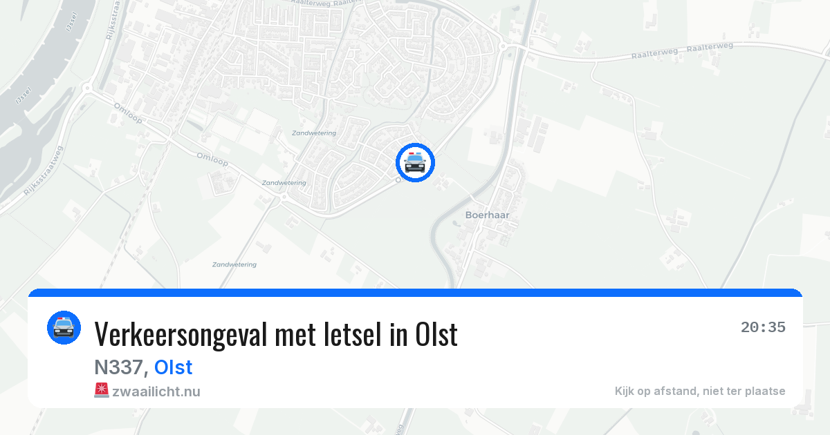 Verkeersongeval met letsel in Olst — 28 mrt 2026