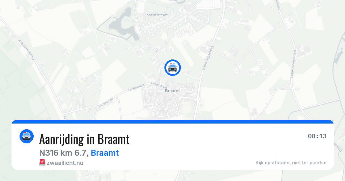 Aanrijding in Braamt — 8 jul 2026