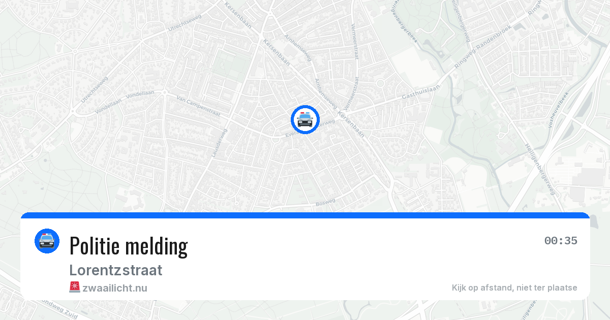 Politie melding — 5 mei 2026