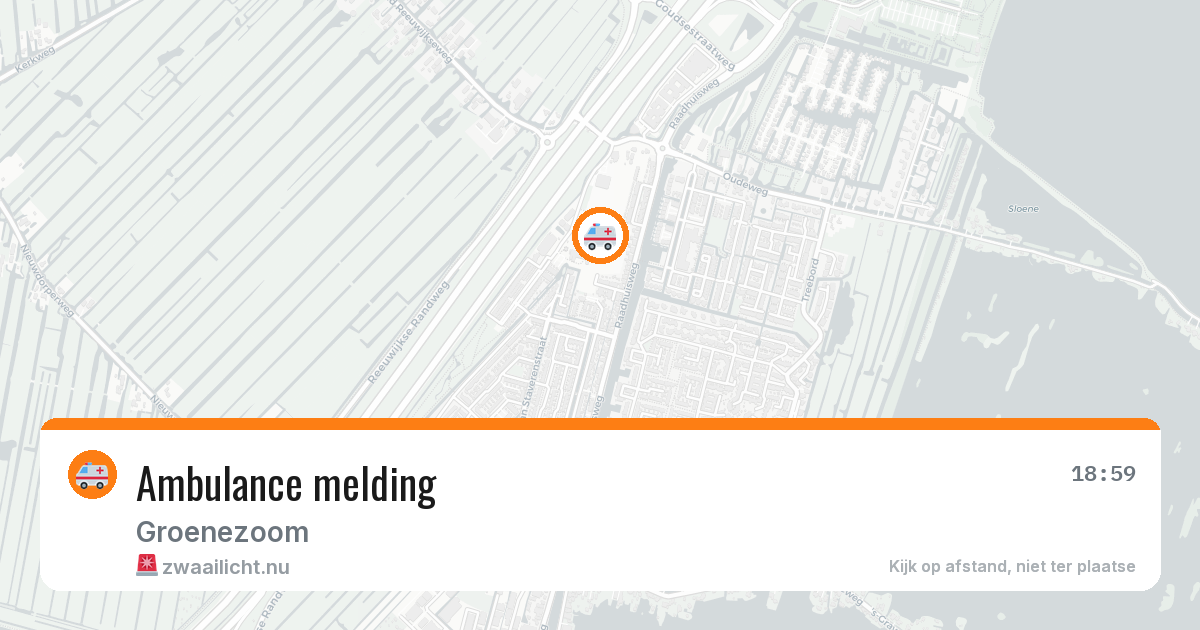 Ambulance melding — 20 jul 2026