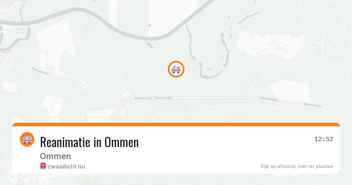 Reanimatie in Ommen — 14 jul 2026