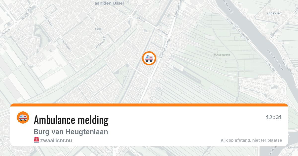 Ambulance melding — 4 feb 2026