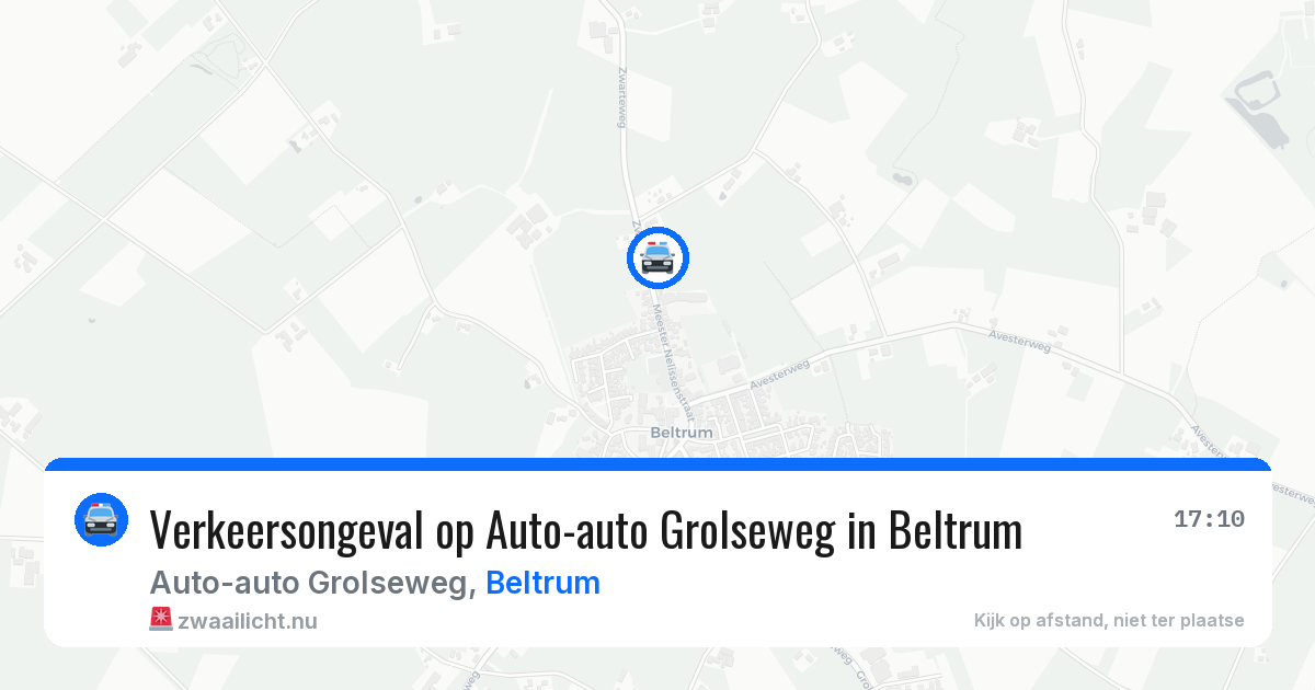 Verkeersongeval op Auto-auto Grolseweg in Beltrum — 10 feb 2026